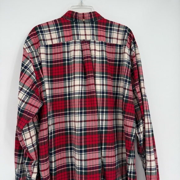 Ralph Lauren Brushed Cotton Plaid Button Down Shirt  size 2XLT Tall Men’s - Picture 10 of 11